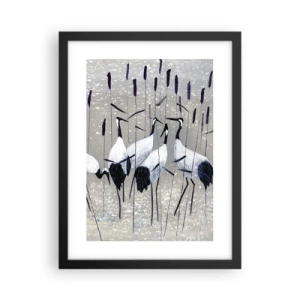 Poster în ramă neagră - Printre ai tăi - 30x40 cm