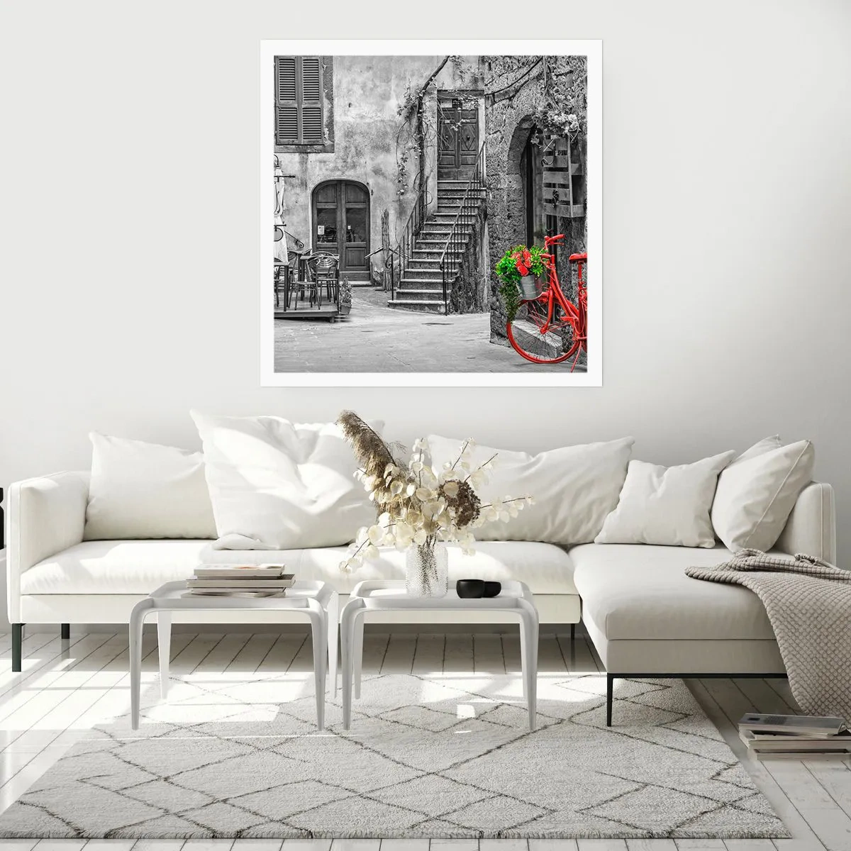 Poster - Alee din Toscana - 30x30 cm