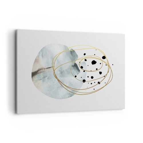 Tablou pe pânză - În îmbrățișarea spațiului - 100x70 cm