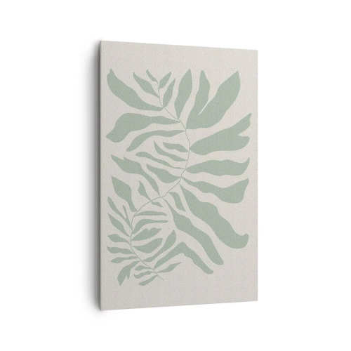 Tablou pe pânză - Ramura de smarald - 80x120 cm