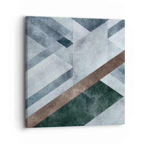 Tablou pe pânză - Eleganța sofisticată a geometriei - 30x30 cm