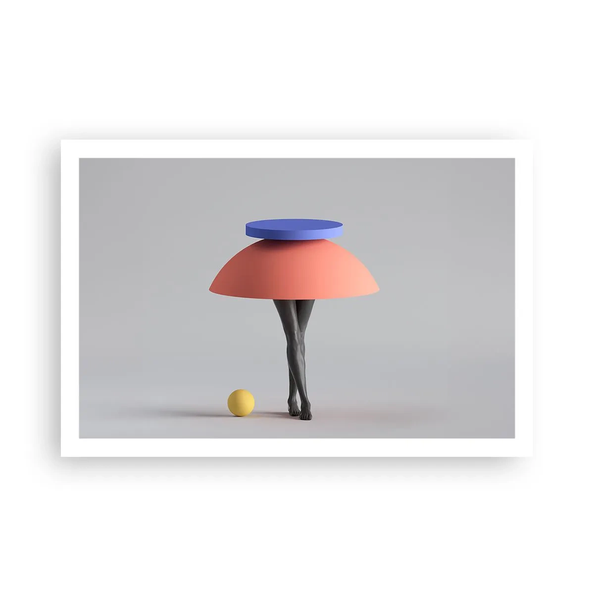 Poster - Compoziție suprarealistă - 91x61 cm