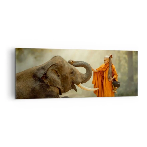 Tablou pe pânză - Întâlnire în călătorie - 140x50 cm
