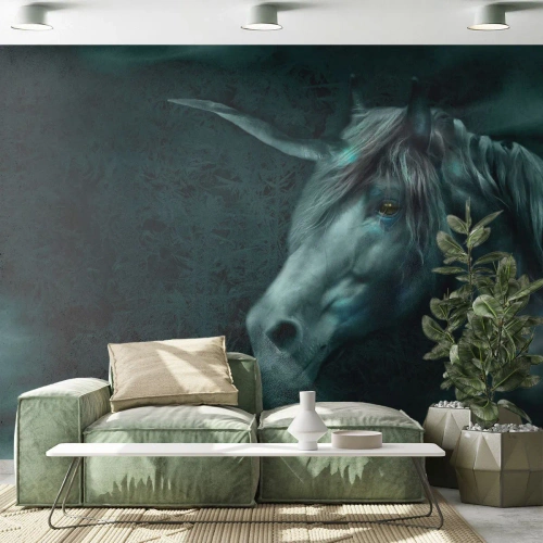 Tapet Autoadeziv Deluxe Sticker - Într-o pădure de basm - Inorog, Fantezie, Abstracția - 400x280 cm