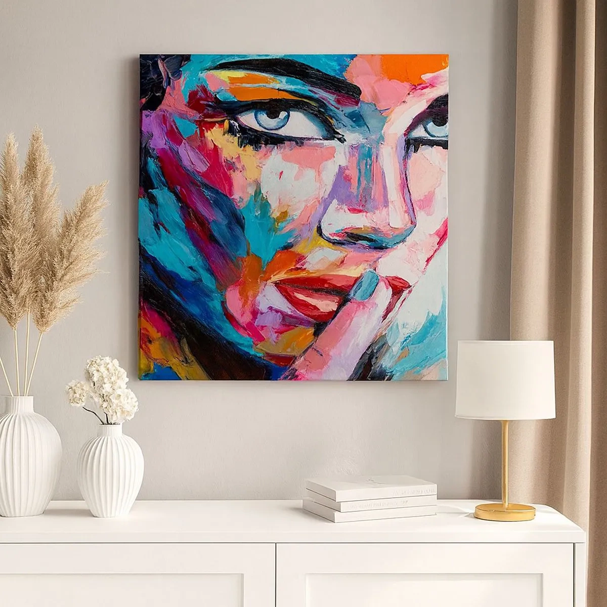 Tablou pe pânză - Primul nostru secret - 30x30 cm