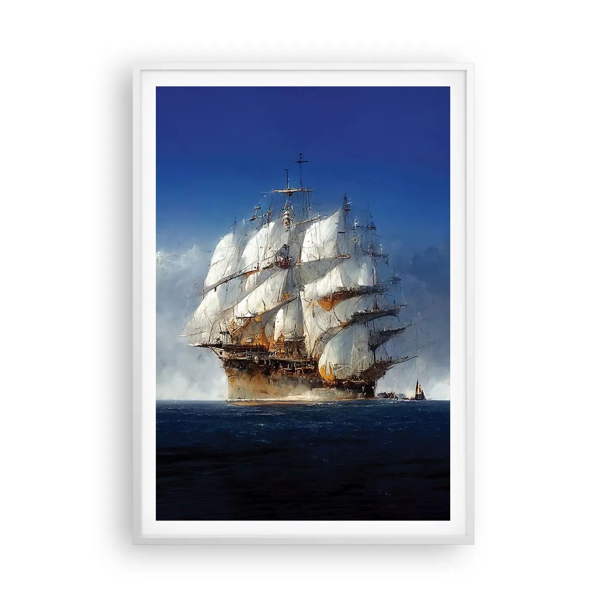 Poster în ramă albă - The great glory! - 70x100 cm