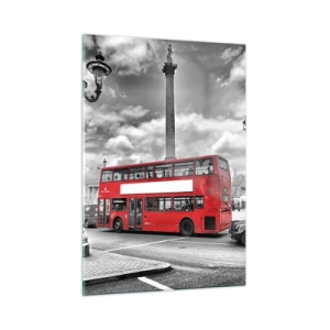 Tablou pe sticlă - Adevărata forță vitală a orașului - 50x70 cm