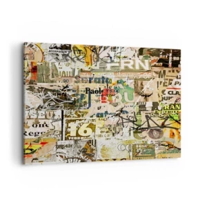 Tablou pe pânză - Oh, se întâmplă... - 100x70 cm