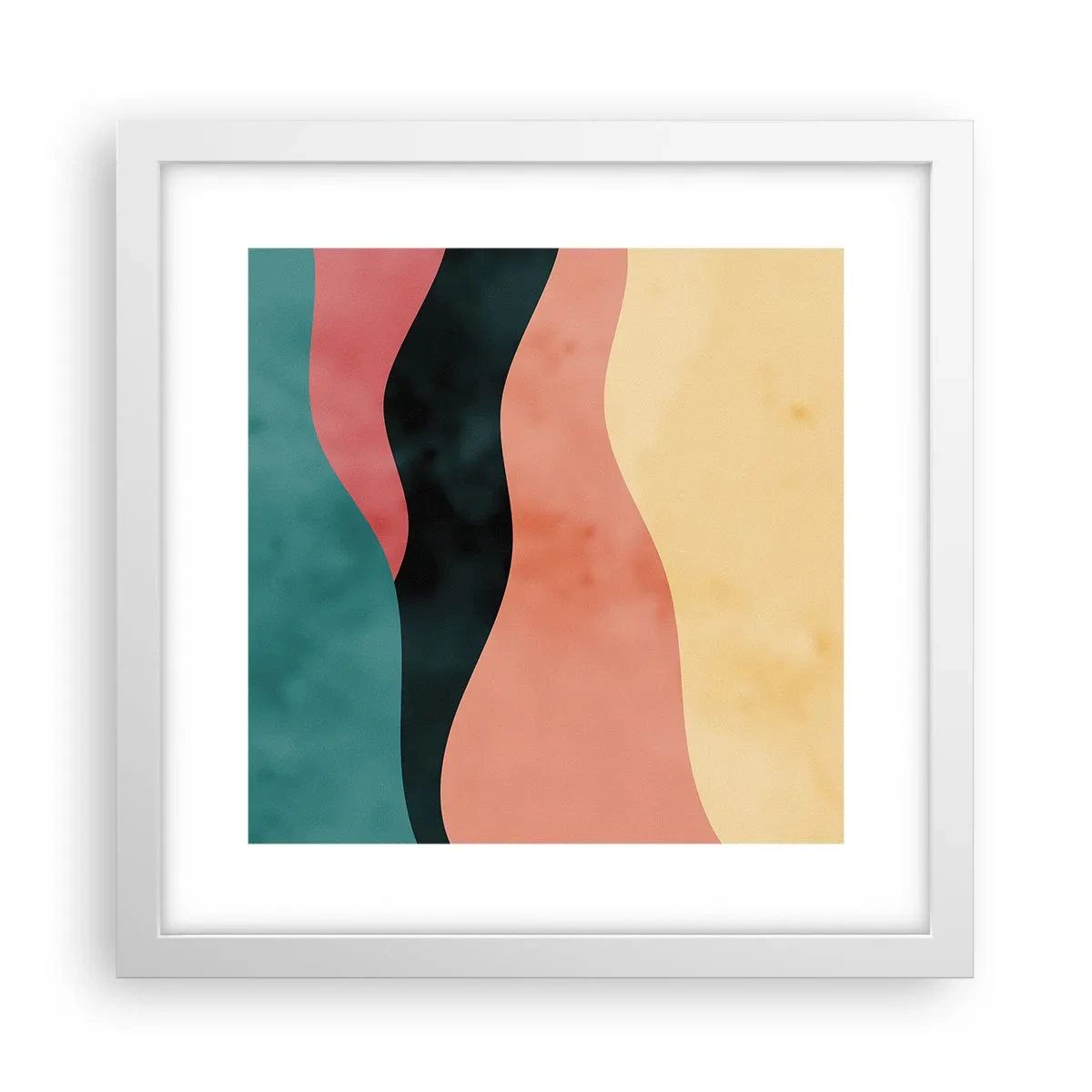 Poster în ramă albă - Neconformitate compatibilă - 30x30 cm