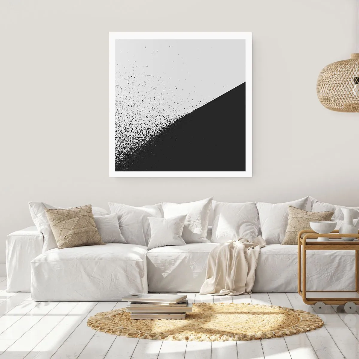 Poster - Din ce în ce mai repede, din ce în ce mai mult - 60x60 cm