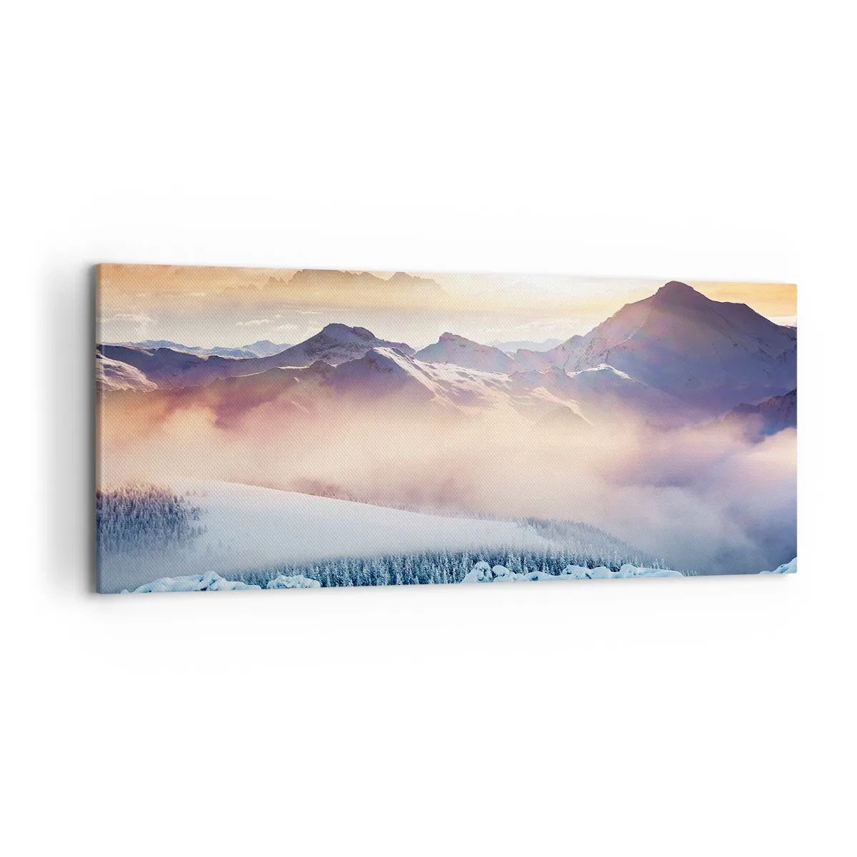 Tablou pe pânză - Forța și puritatea naturii - 120x50 cm