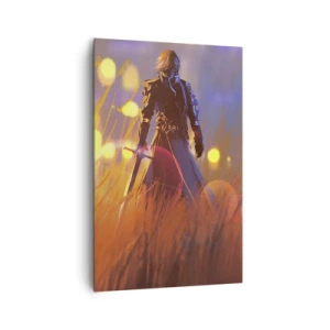 Tablou pe pânză - Cavalerul greșit - 80x120 cm