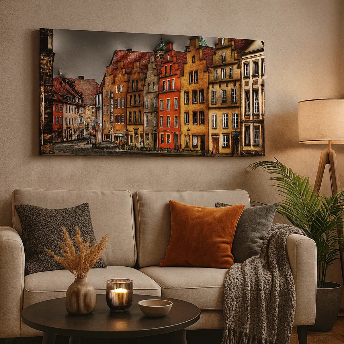 Tablou pe pânză - Doar o trăsură fermecată mai lipsește - 30x30 cm