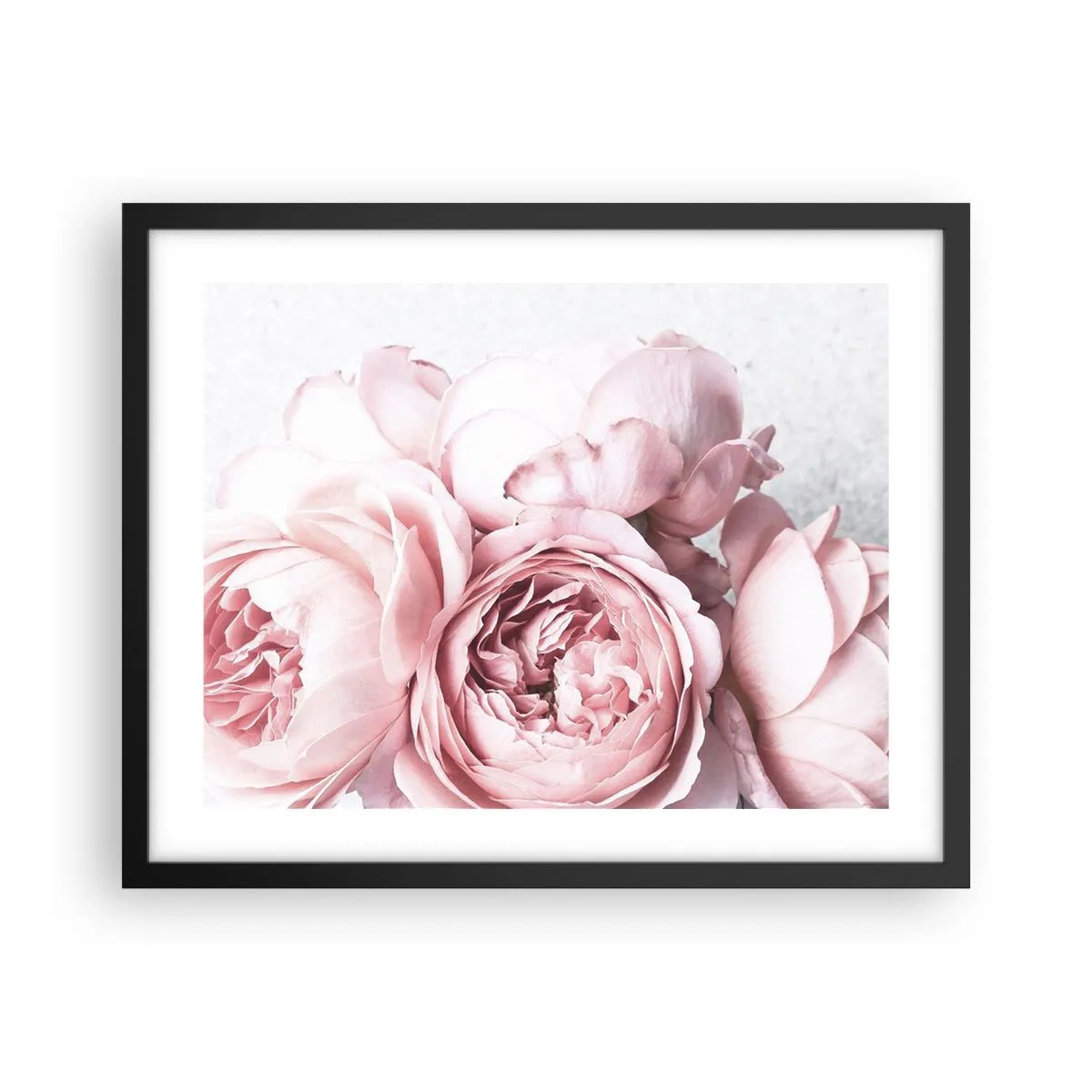 Poster în ramă neagră - Pentru romantici - 50x40 cm