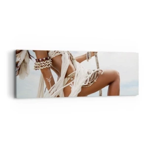 Tablou pe pânză - Preoteasa Soarelui - 90x30 cm