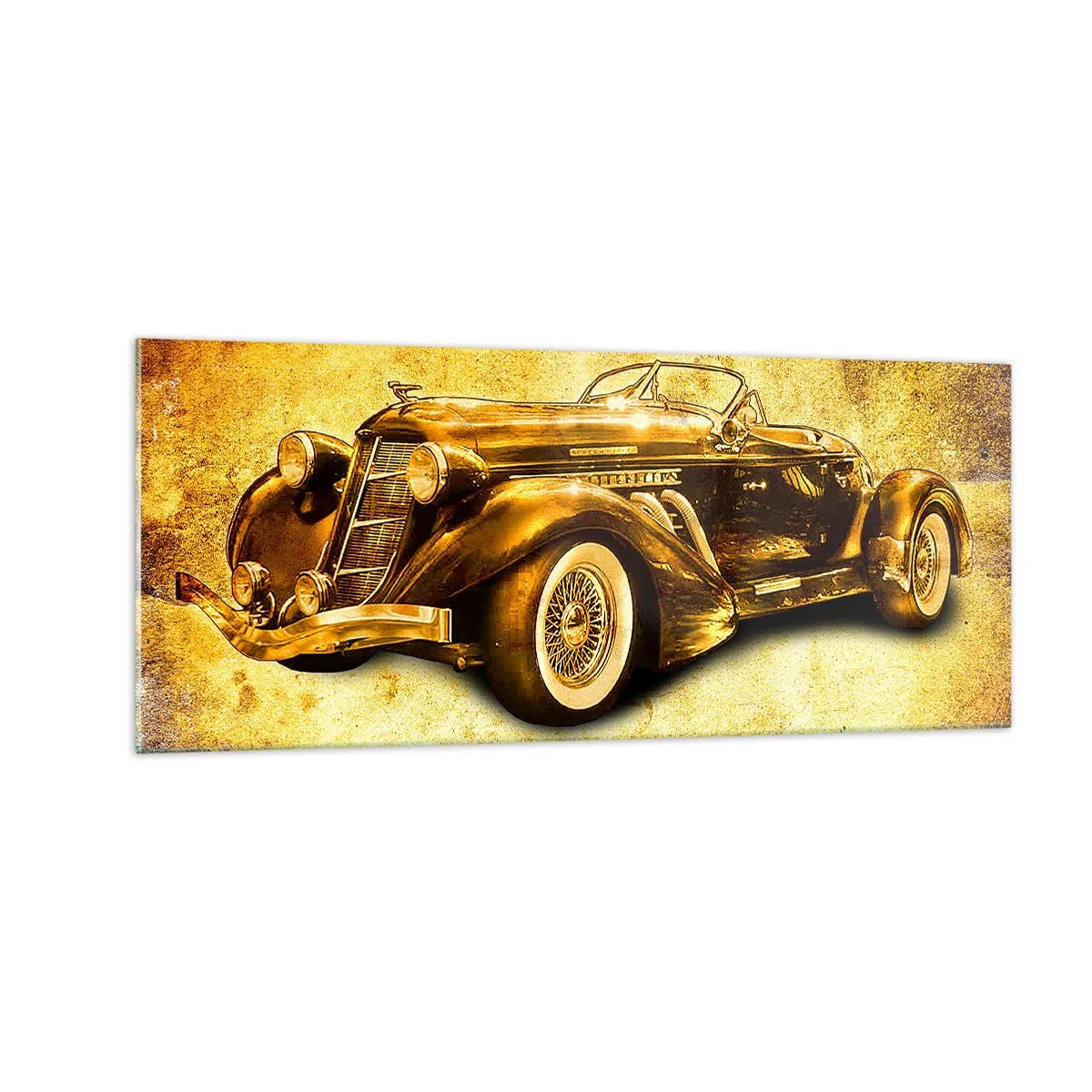 Tablou pe sticlă - Elita elitelor - 100x40 cm