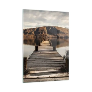 Tablou pe sticlă - Peisaj în tăcere - 50x70 cm