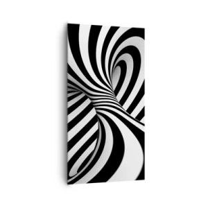 Tablou pe pânză - Compoziție: spațiul dansator - 65x120 cm