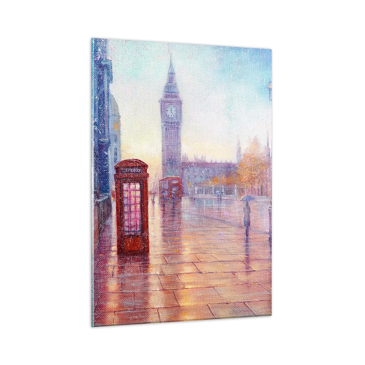 Tablou pe sticlă - O zi de toamnă londoneză - 50x70 cm