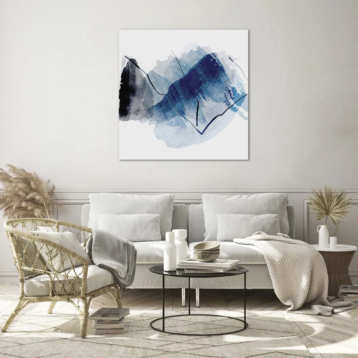 Tablou pe sticlă - Iceberg - 40x40 cm