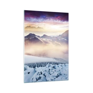 Tablou pe sticlă - Forța și puritatea naturii - 70x100 cm