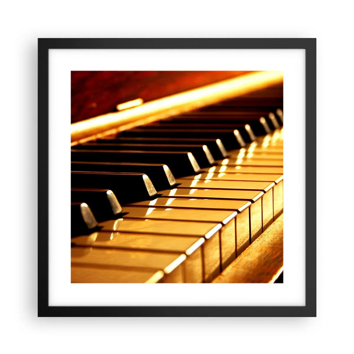 Poster în ramă neagră - Posibilități nelimitate - 40x40 cm