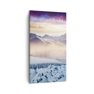 Tablou pe pânză - Forța și puritatea naturii - 45x80 cm