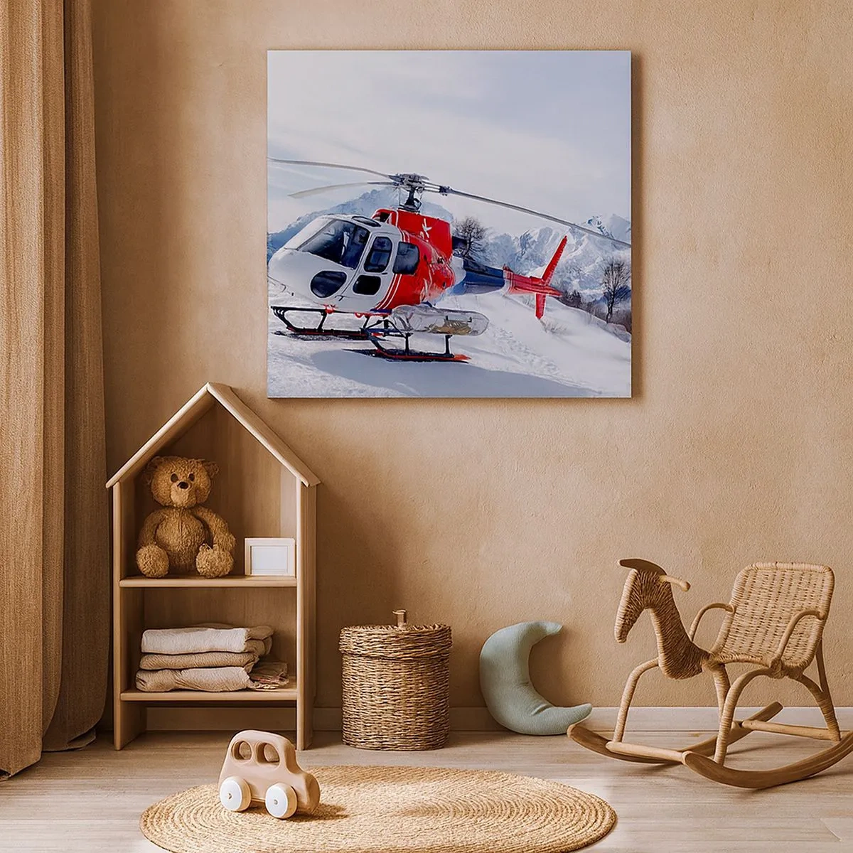 Tablou pe pânză - Întotdeauna gata - 30x30 cm