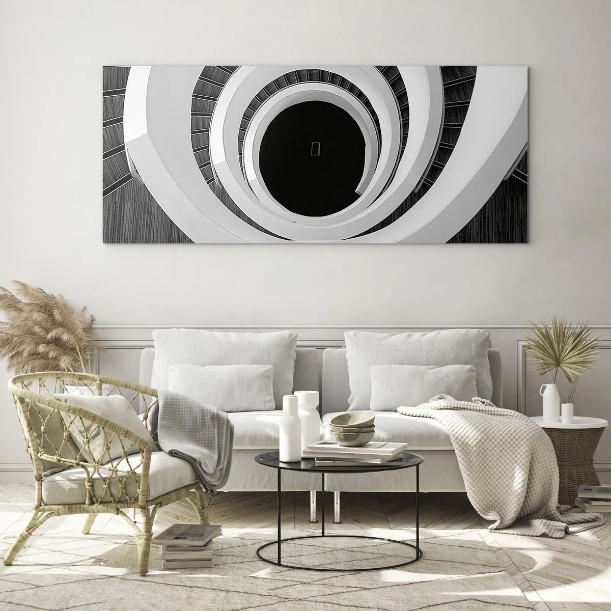 Tablou pe sticlă - Până la miez - 100x40 cm