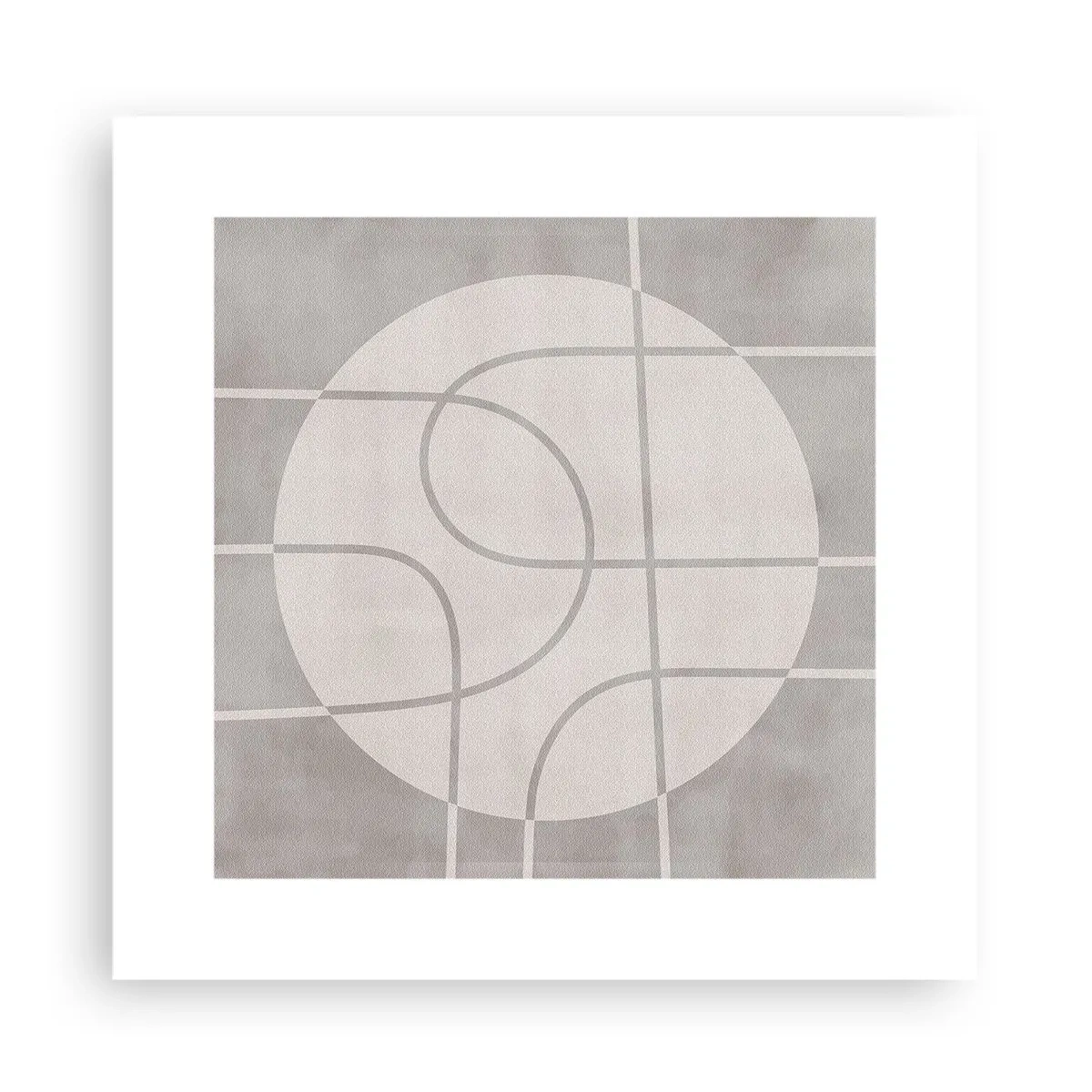 Poster - Circular și drept înainte - 30x30 cm