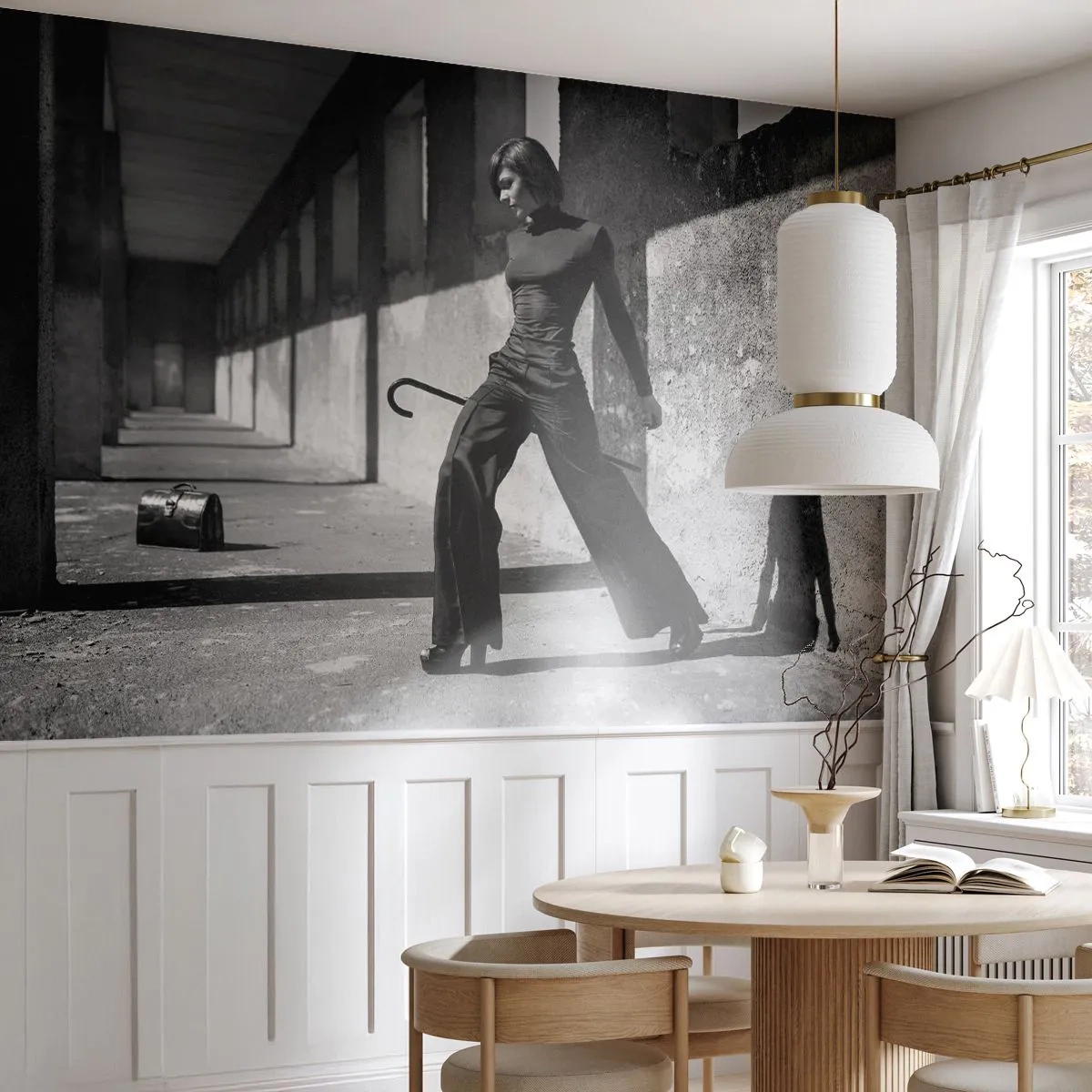 Tapet Standard Eco -  Eleganță urbană - Femeie, Modă, Model - 200x140 cm