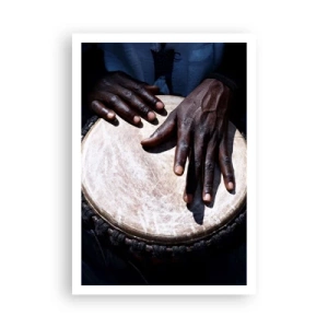 Poster - Trăiește în ritmul tău - 70x100 cm