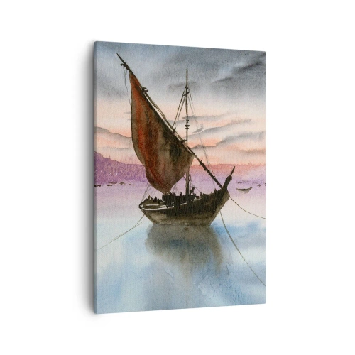 Tablou pe pânză - O seară în port - 50x70 cm