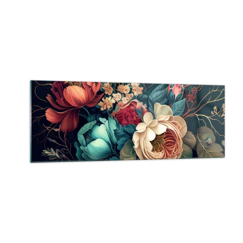 Tablou pe sticlă - Farmecul secolului al XIX-lea - 140x50 cm