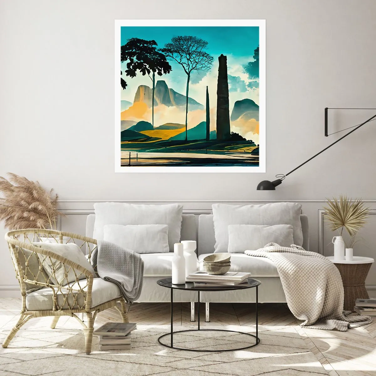 Poster - Din ce în ce mai sus - 60x60 cm