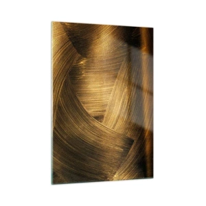 Tablou pe sticlă - Într-un labirint de aur - 50x70 cm