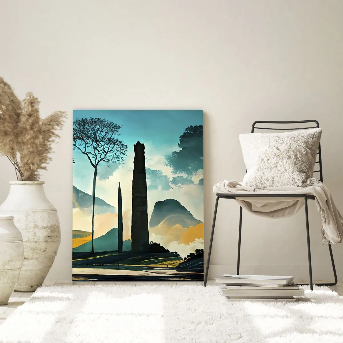 Tablou pe sticlă - Din ce în ce mai sus - 80x120 cm