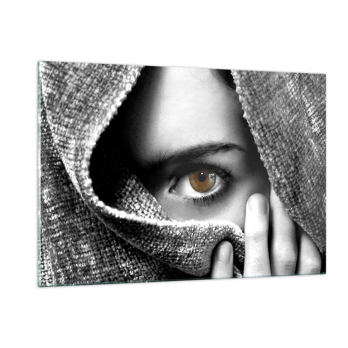 Tablou pe sticlă - Află secretul - 120x80 cm