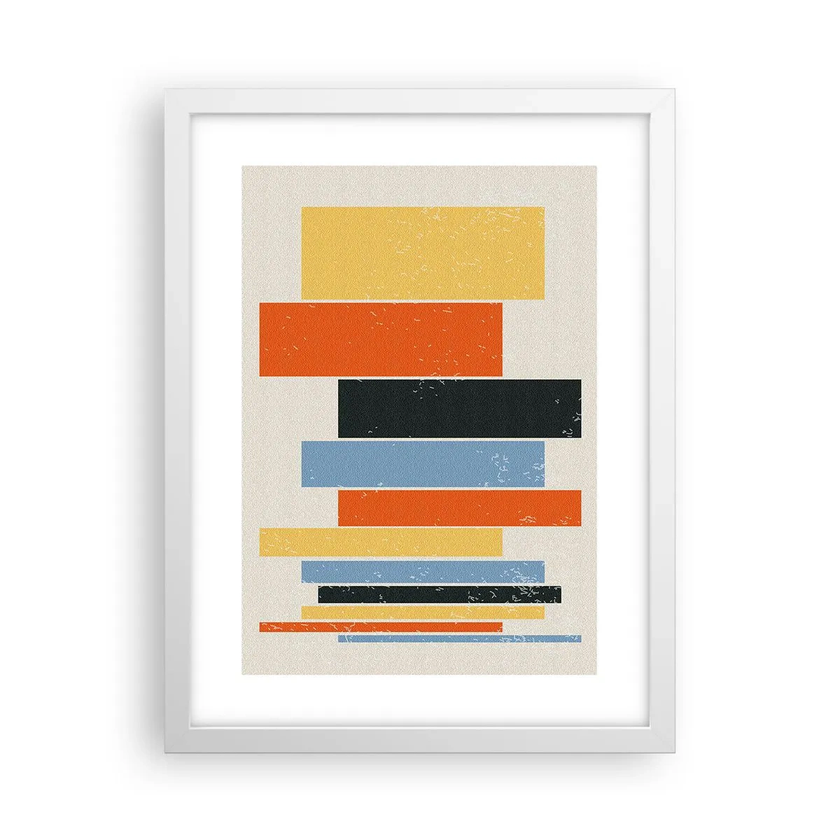Poster în ramă albă - Înregistrare muzicală - 30x40 cm