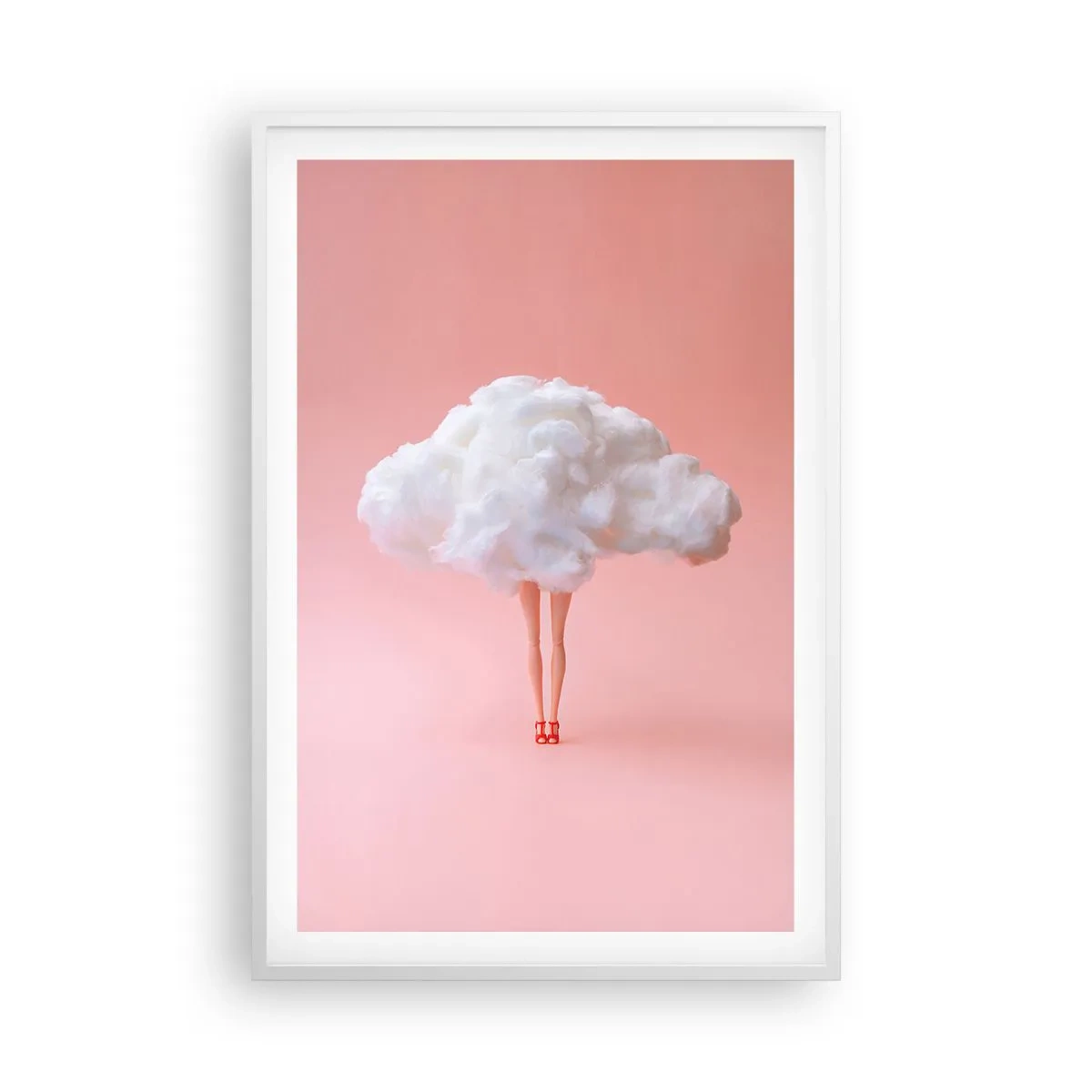 Poster în ramă albă - Dulce promisiune - 61x91 cm