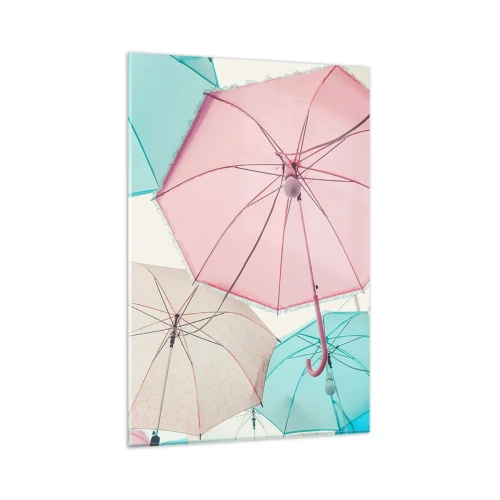 Tablou pe sticlă - Uneori soare, alteori ploaie - 80x120 cm