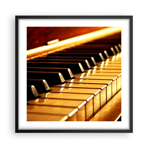 Poster în ramă neagră - Posibilități nelimitate - 50x50 cm