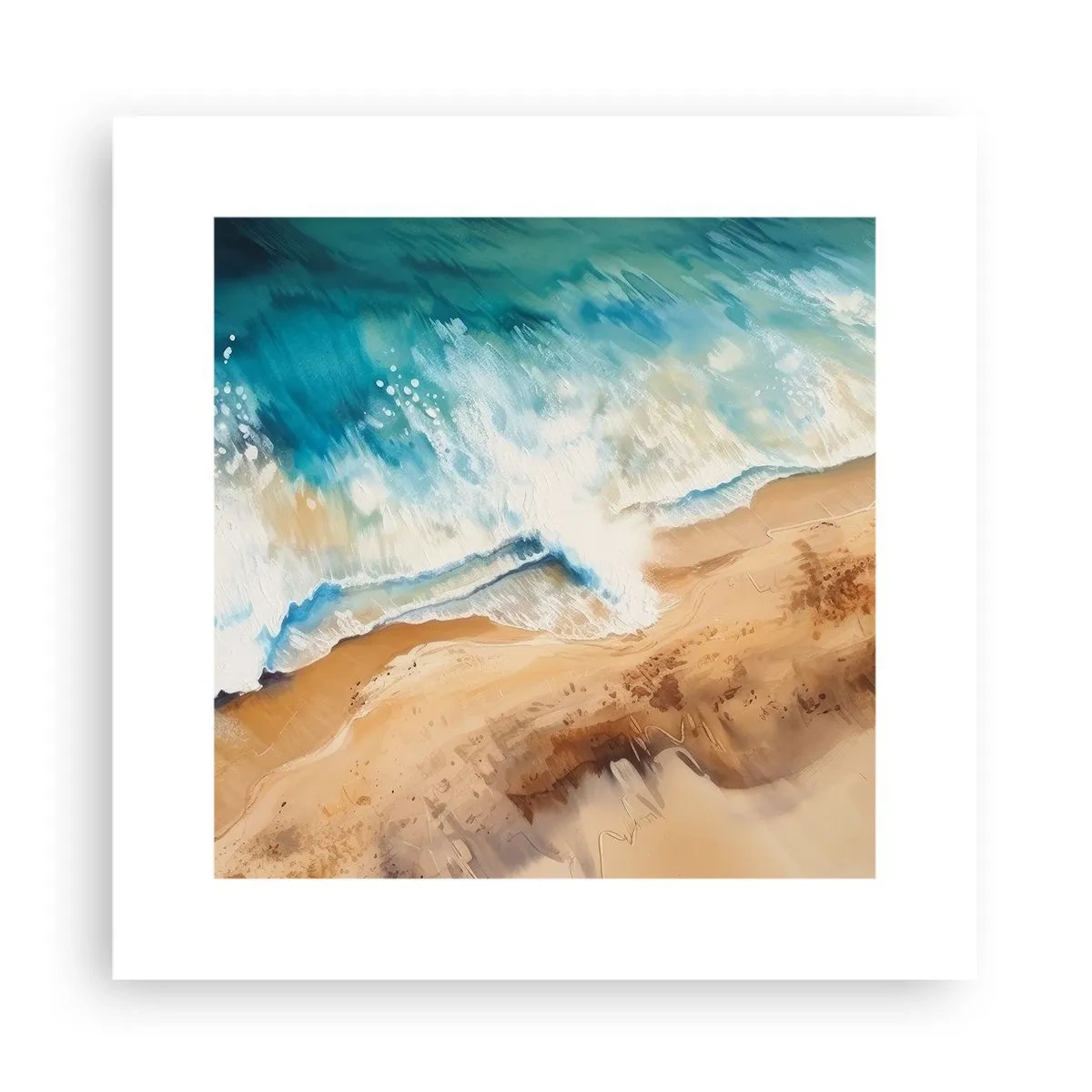 Poster - Unda de întoarcere - 30x30 cm