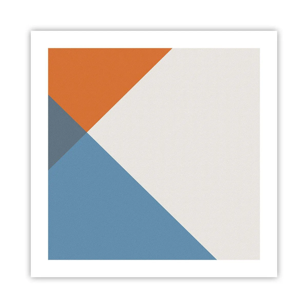 Poster - La un unghi drept - 50x50 cm