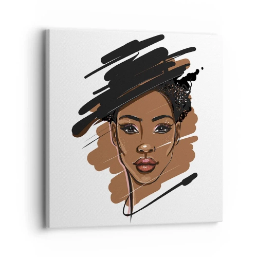 Tablou pe pânză - Dulce ca ciocolata - 30x30 cm