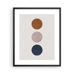 Poster în ramă neagră - Simbol de excelență - 40x50 cm