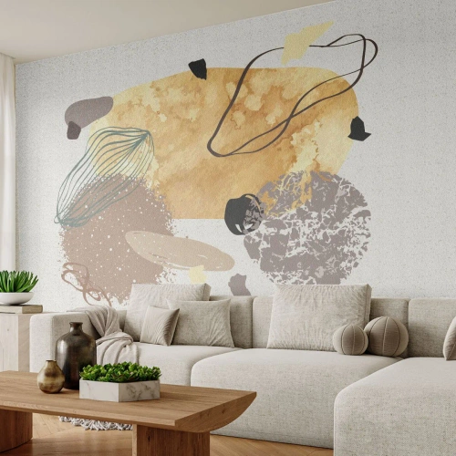 Tapet Autoadeziv Deluxe Sticker - Fluiditatea aplicată - Abstracția, Bucată, Minimalism - 100x70 cm