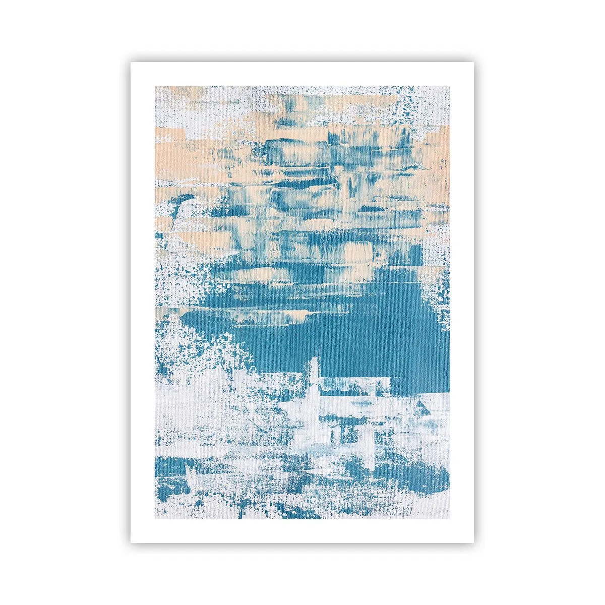 Poster - Prin ţurţur de gheață - 50x70 cm