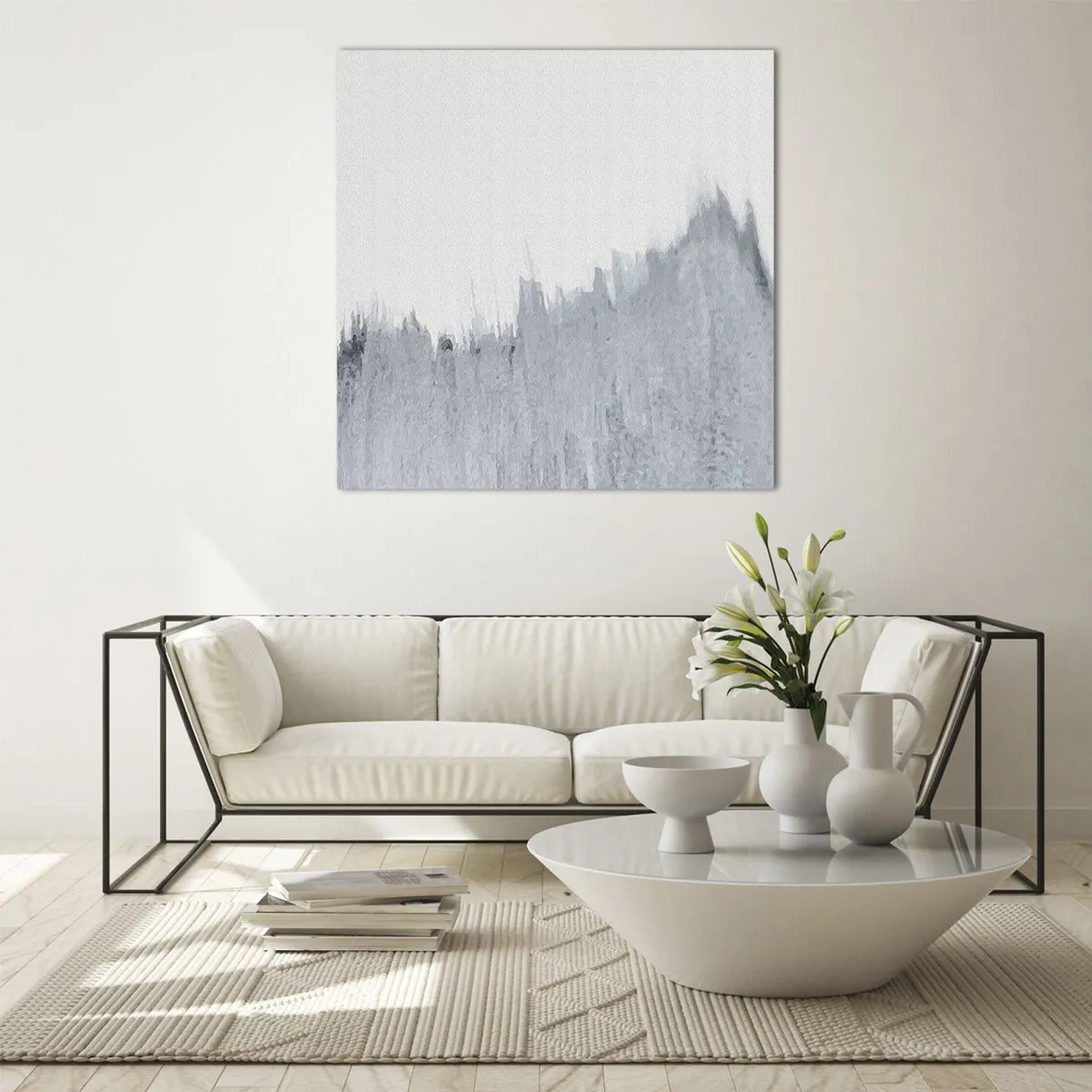 Tablou pe sticlă - Înregistrare secretă - 60x60 cm