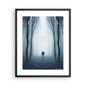 Poster în ramă neagră - Și totul este simplu și clar - 40x50 cm